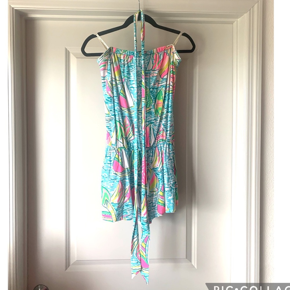 Lilly Pulitzer Ugotta Regatta Ritz Romper Size M